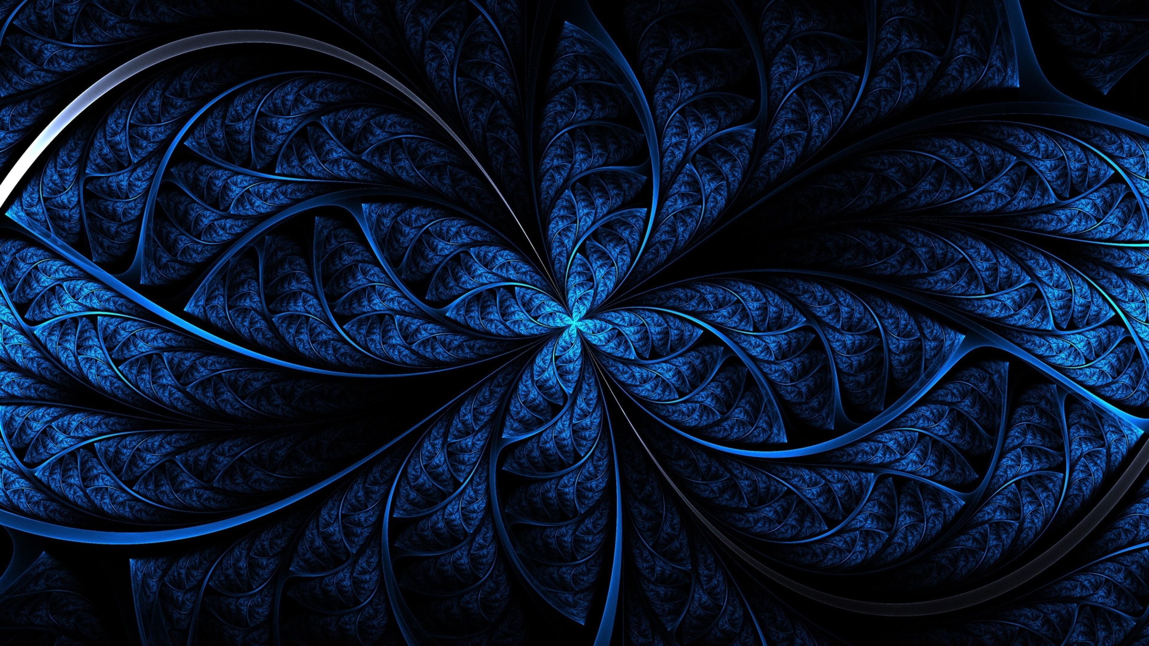 Dark Blue Pattern Wallpapers