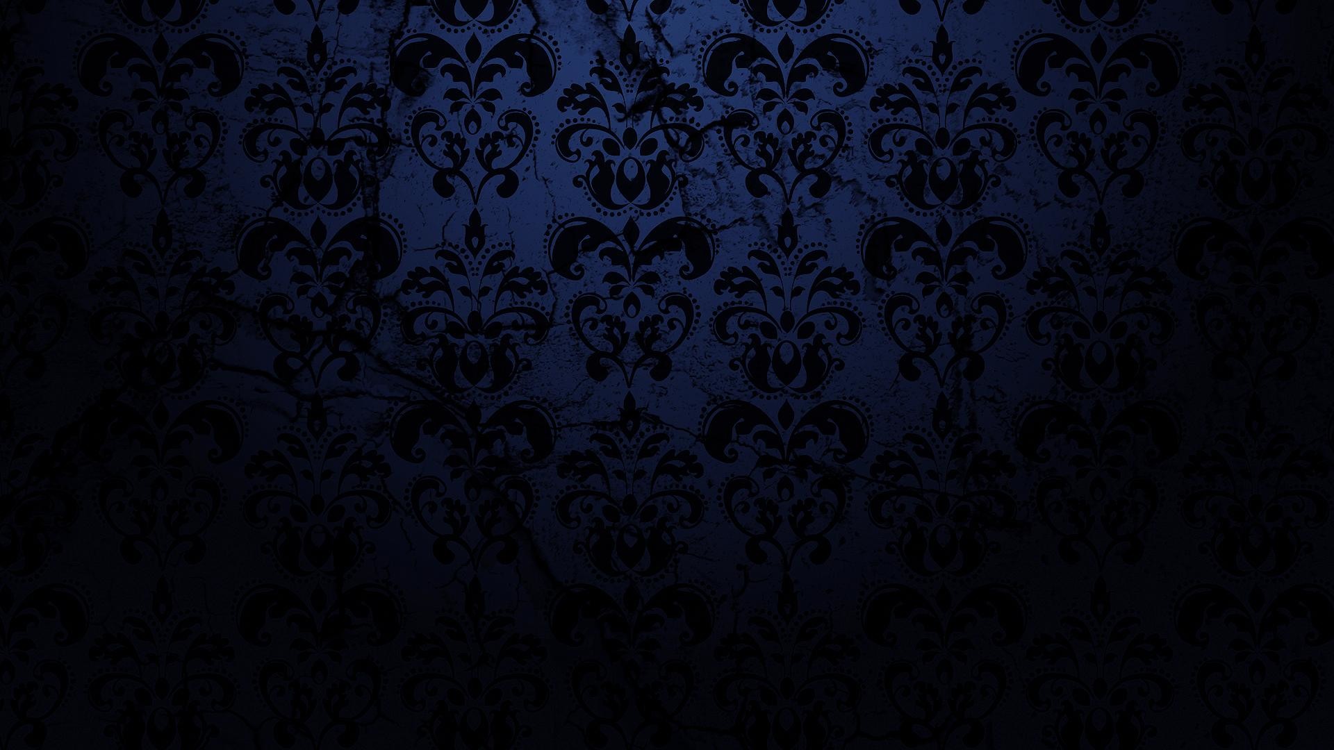 Dark Blue Pattern Wallpapers