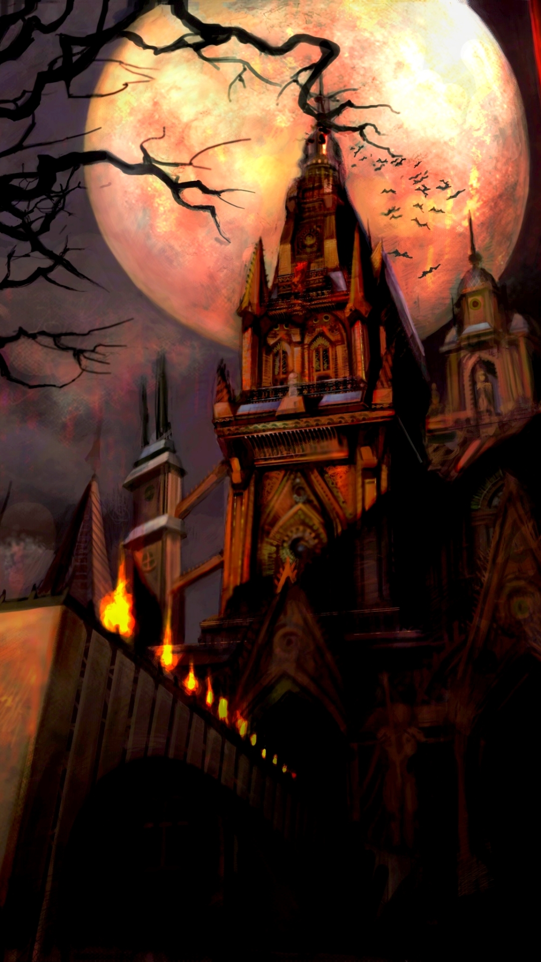 Dark Castle Iphone Wallpapers