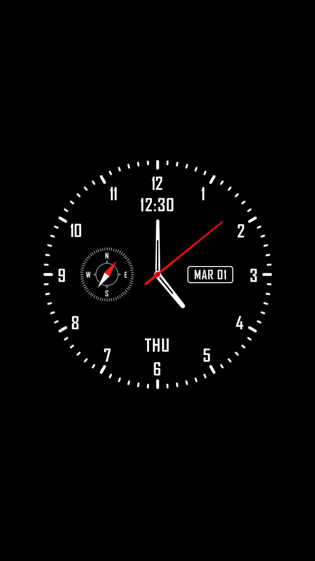 Dark Clock Wallpapers