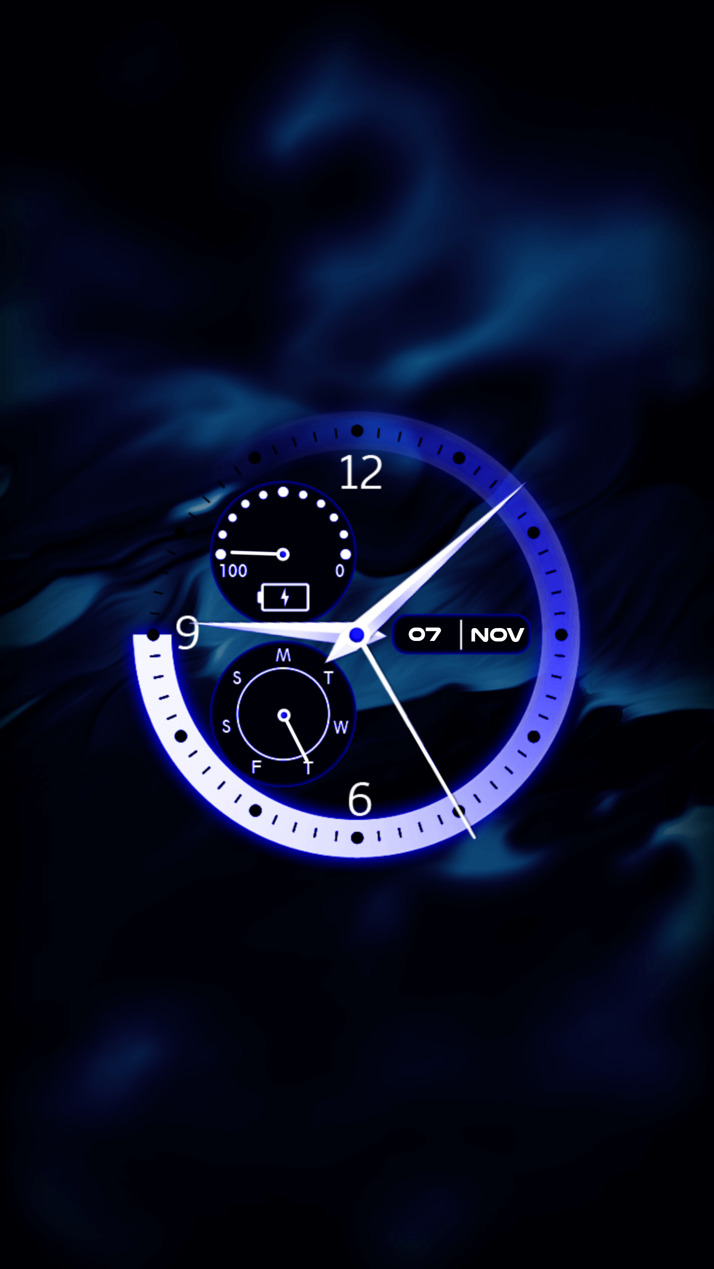 Dark Clock Wallpapers