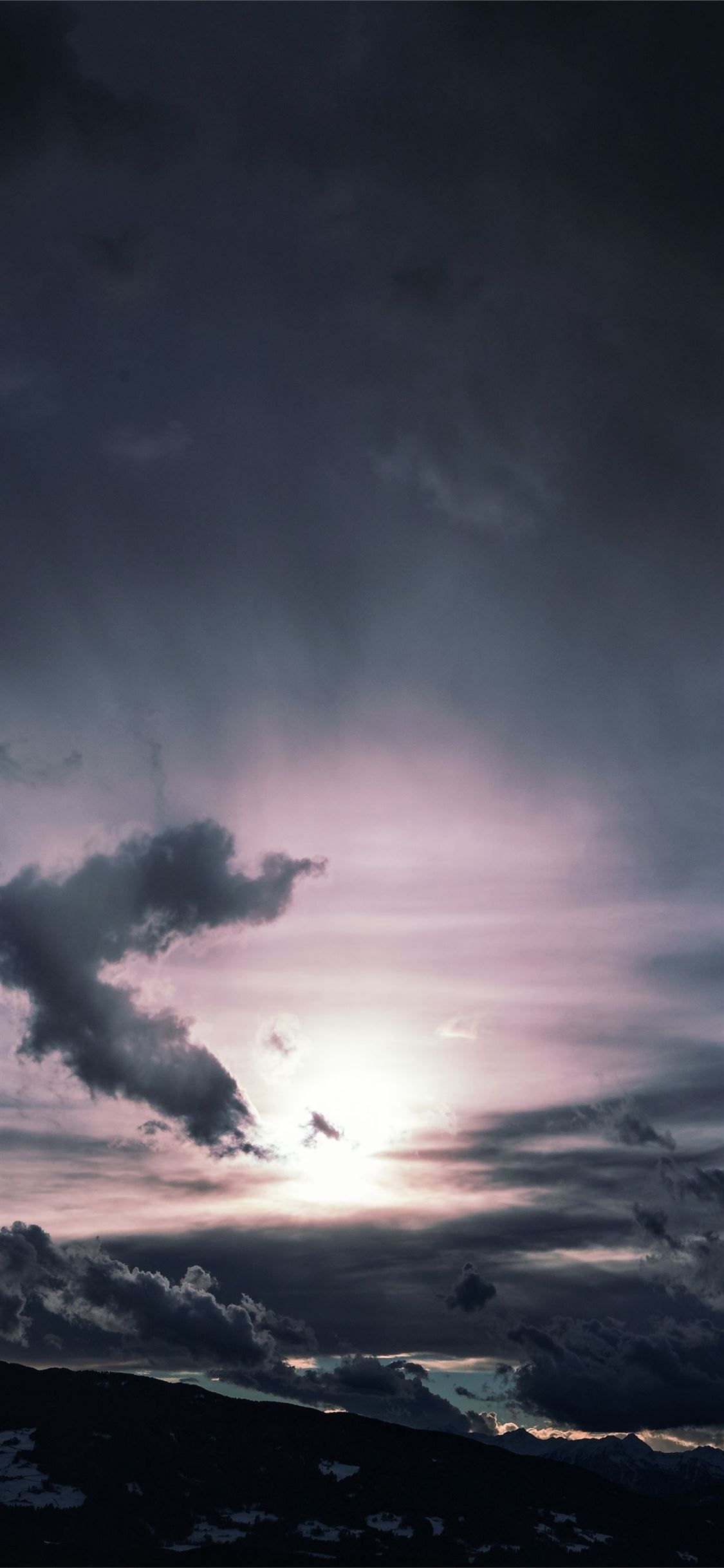 Dark Clouds Iphone Wallpapers