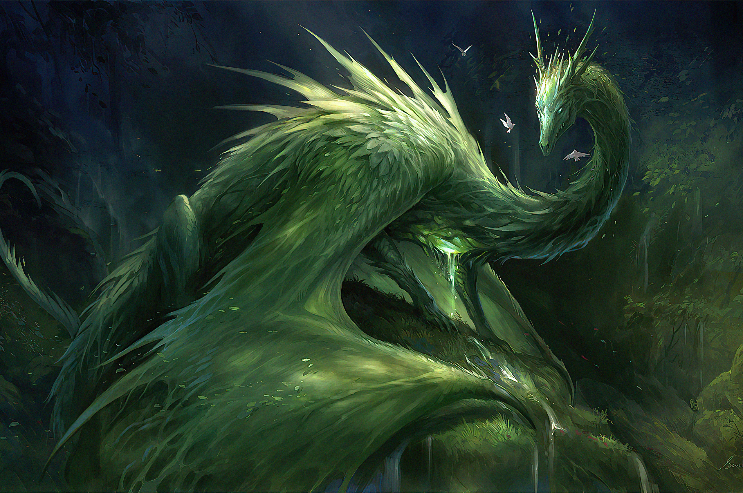 Green dragon