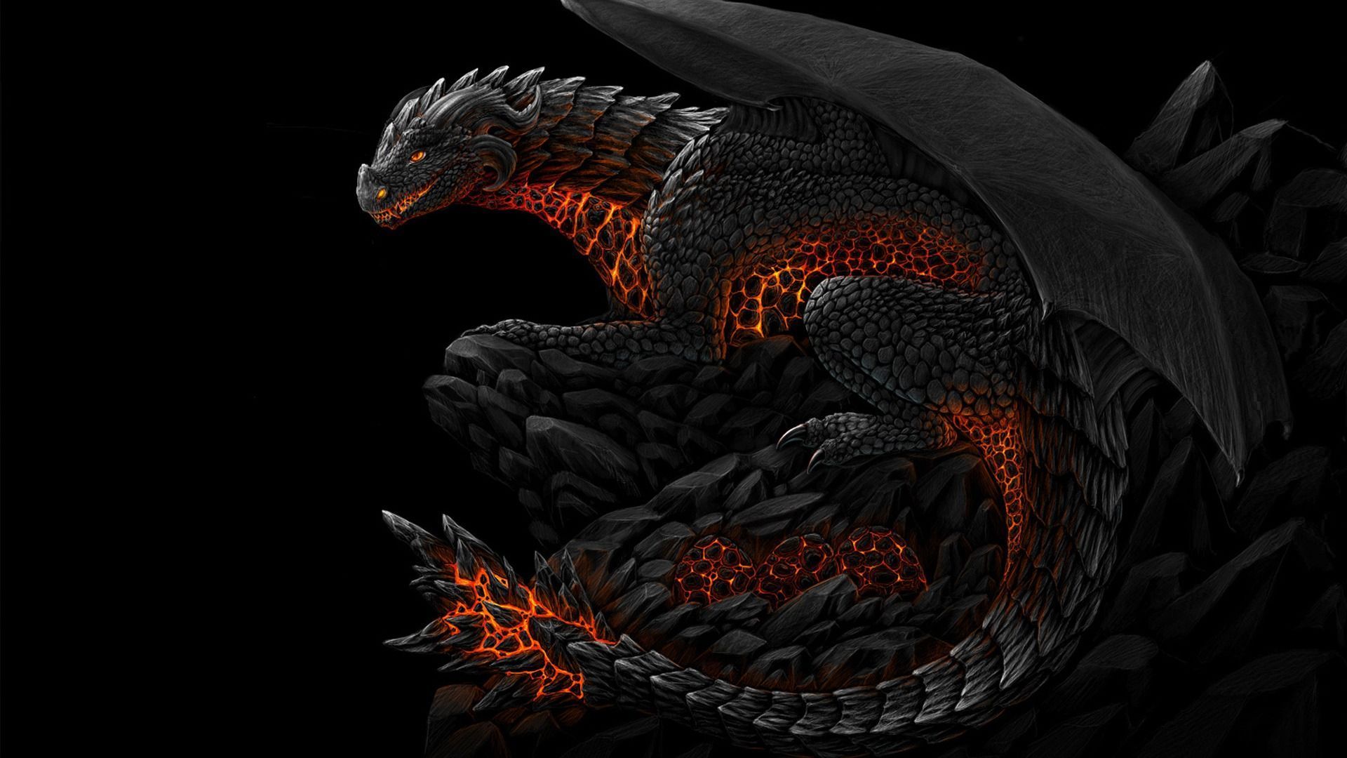 Dark Dragon Wallpapers