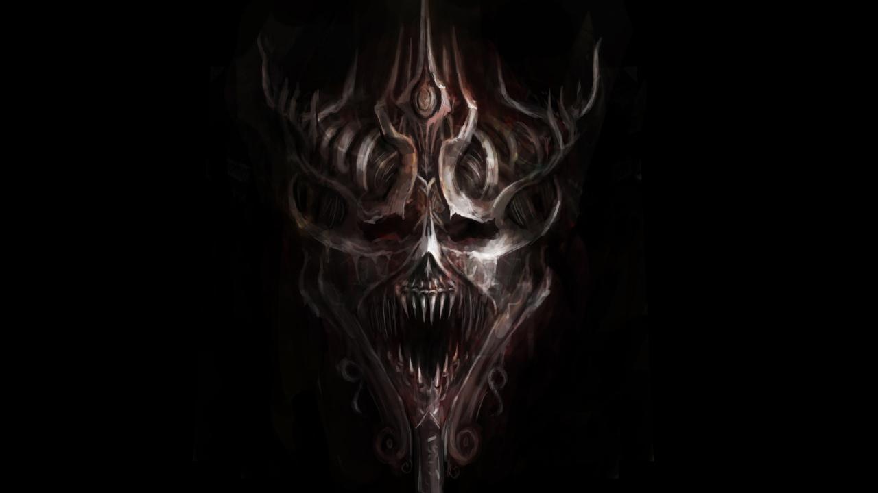 Dark Evil Skull Wallpapers