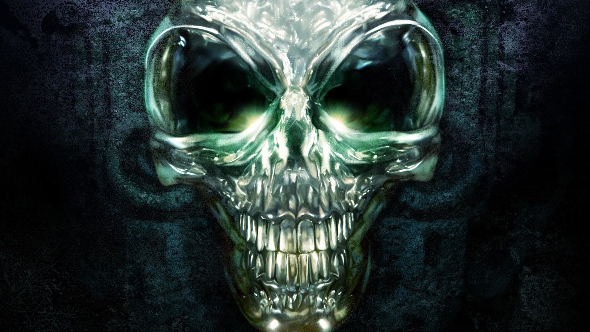 Dark Evil Skull Wallpapers