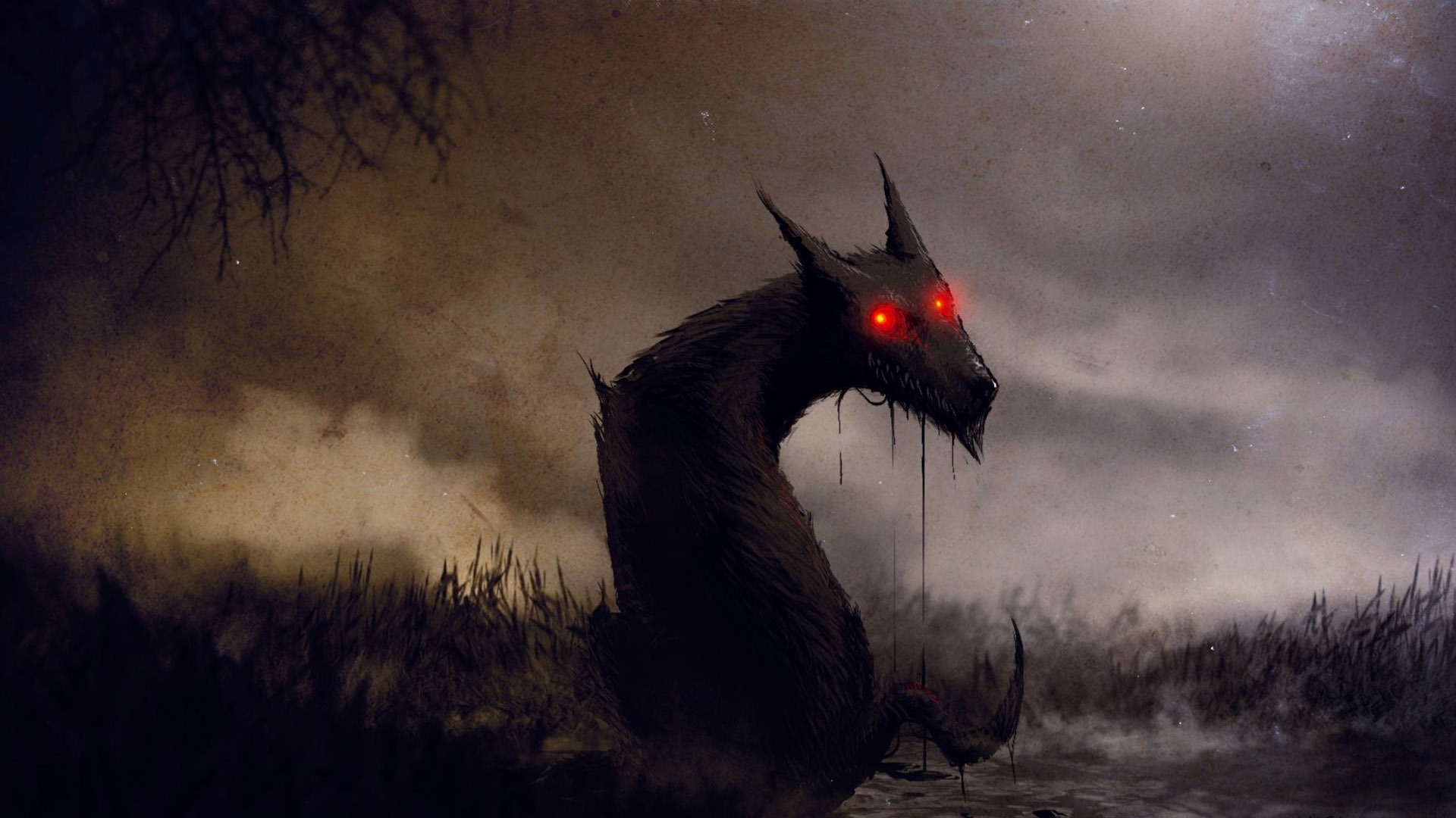 Dark Evil Wolf Wallpapers