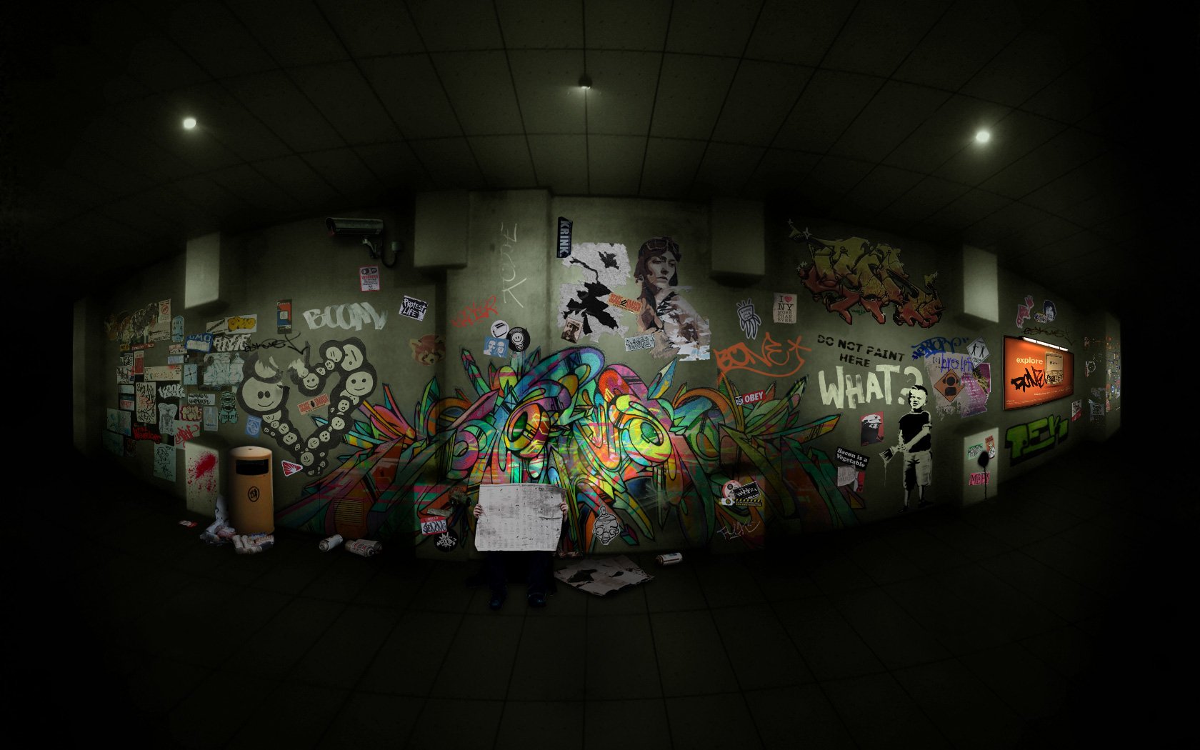 Dark Graffiti Wallpapers