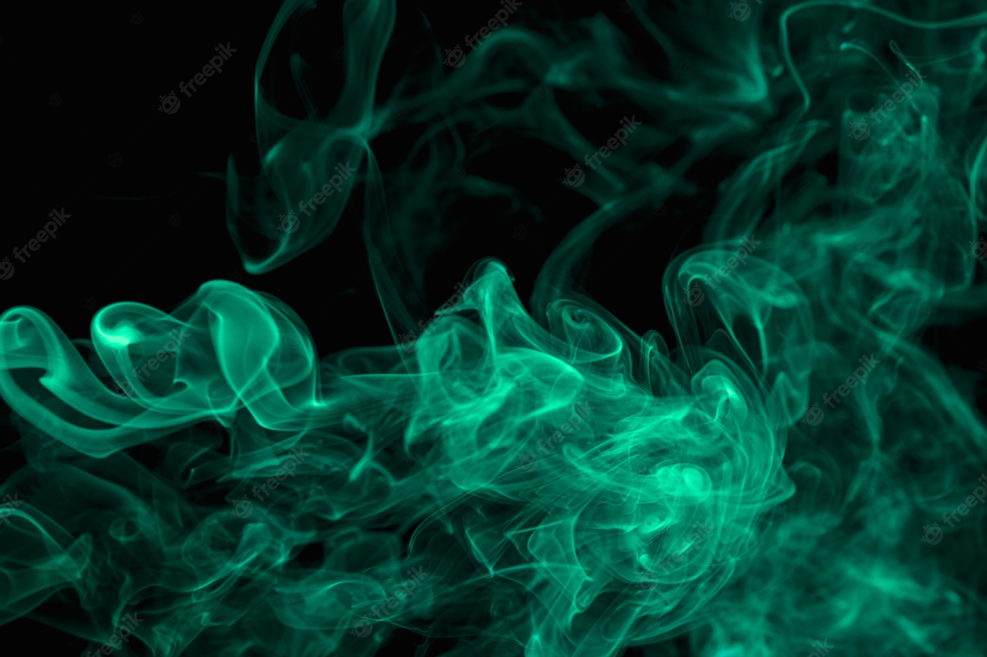 Dark Green Smoke Wallpapers