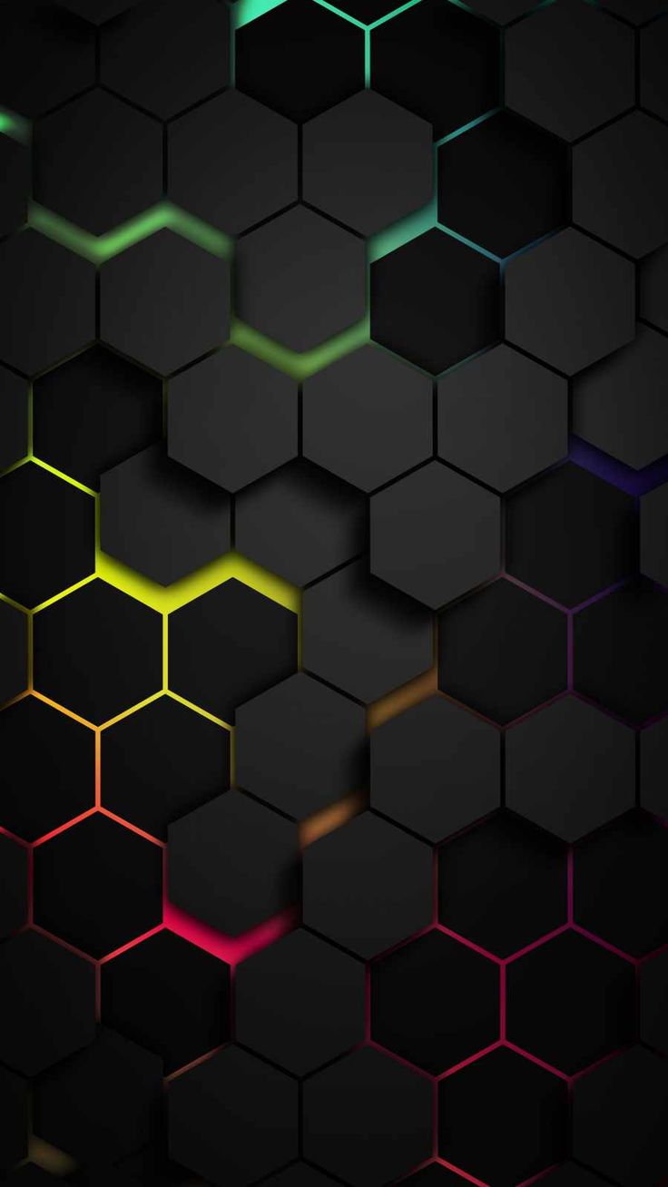 Dark Hexagon Wallpapers