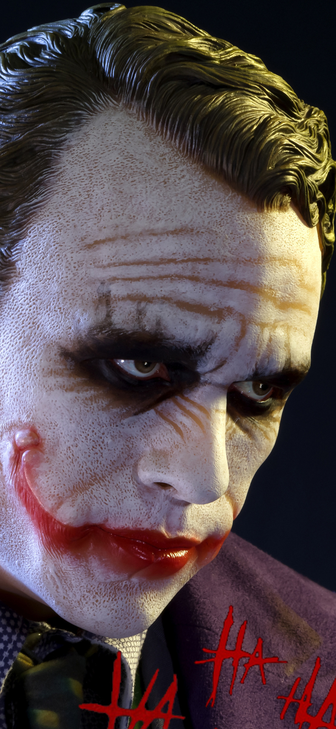 Dark Knight Joker Face Wallpapers