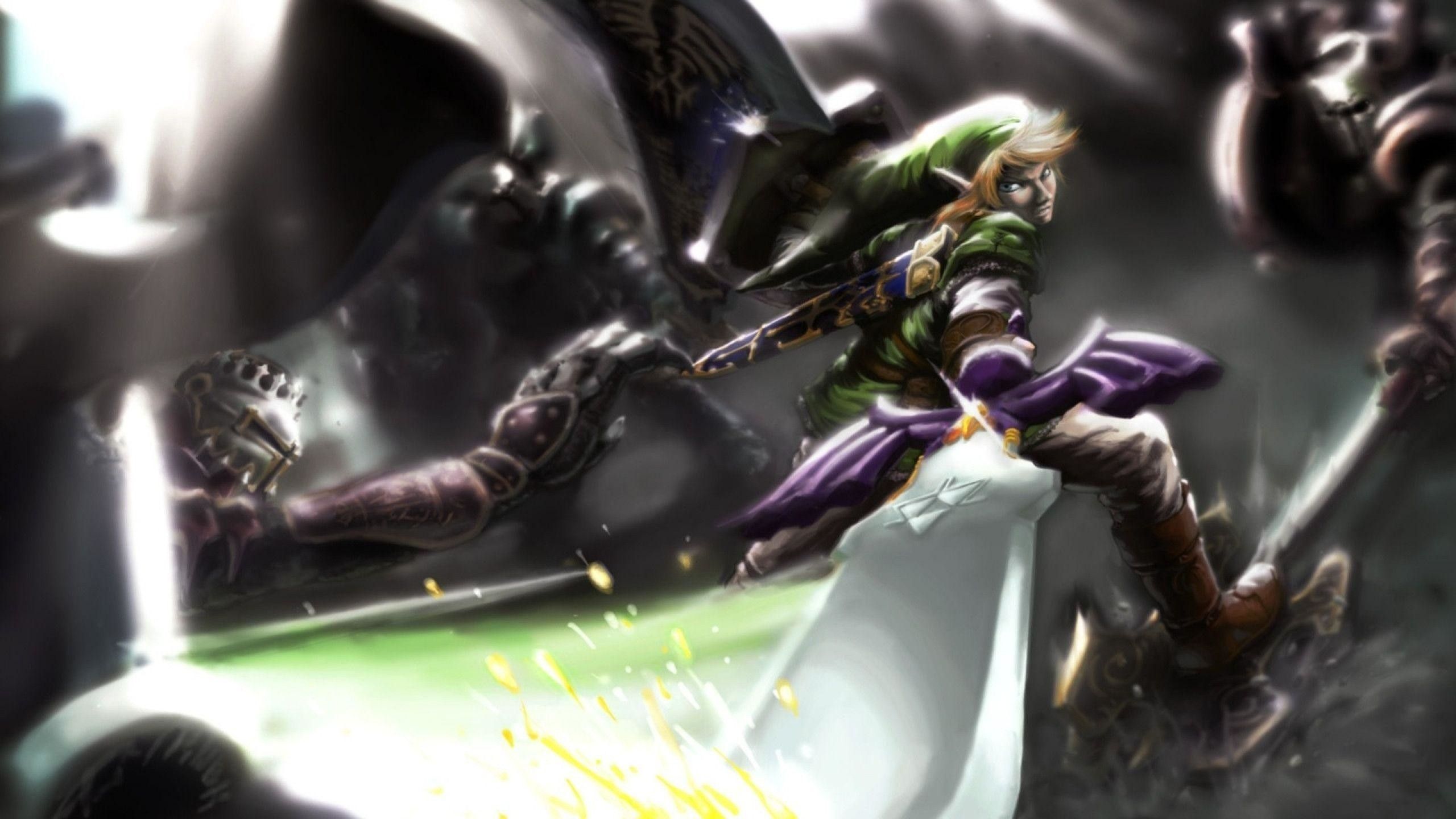 Dark Link Vs Link Hd Wallpapers