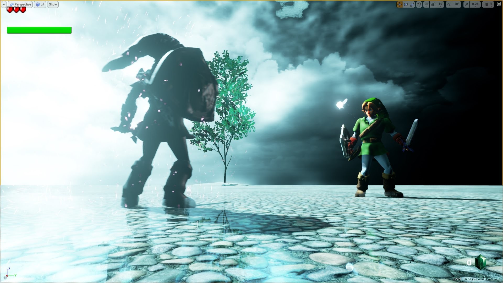 Dark Link Vs Link Hd Wallpapers