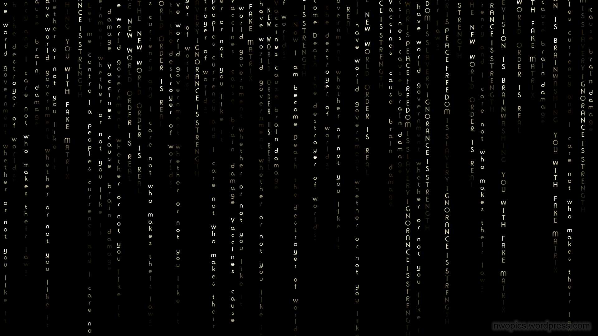 Dark Matrix Wallpapers