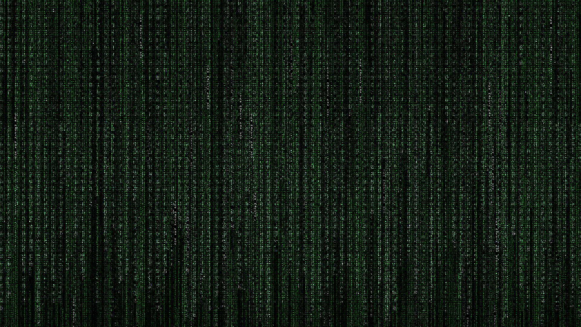 Dark Matrix Wallpapers