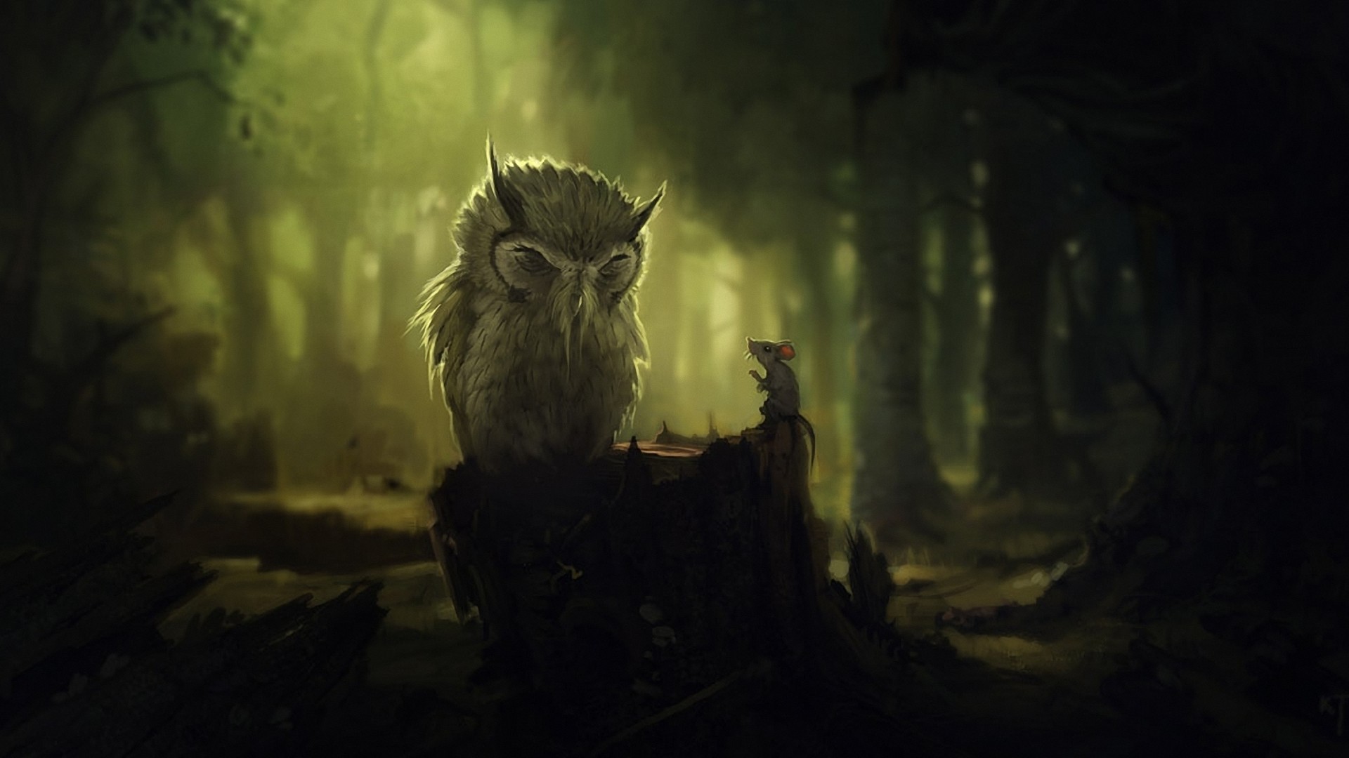 Dark Owl Wallpapers