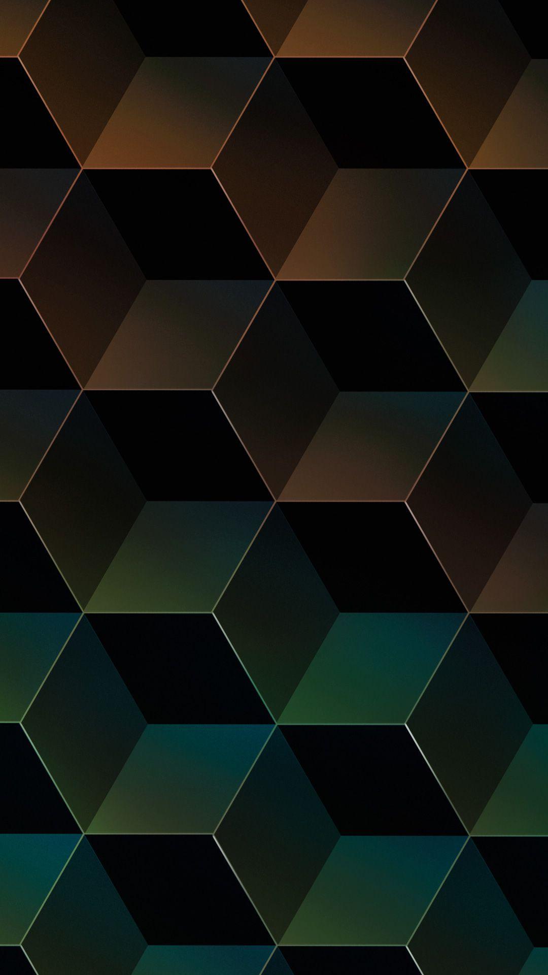 Dark Phone Geometric Wallpapers