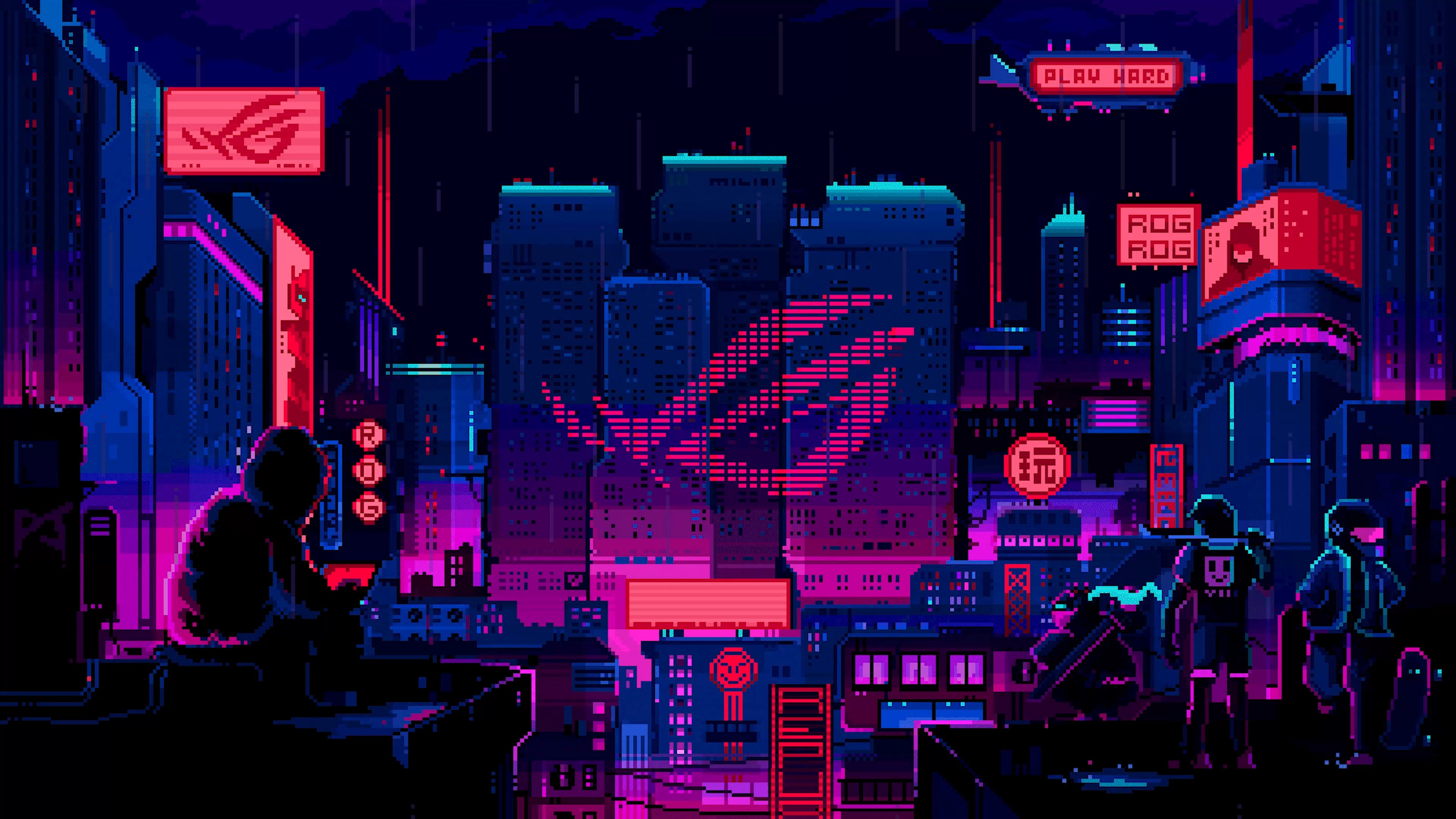 Dark Pixel Art Wallpapers