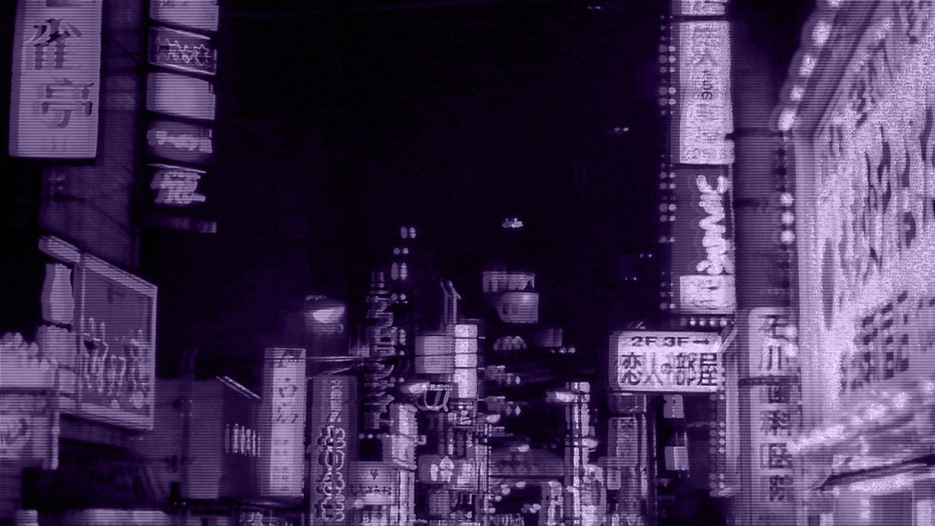 Dark Purple Aesthetic 1920X1080 Wallpapers