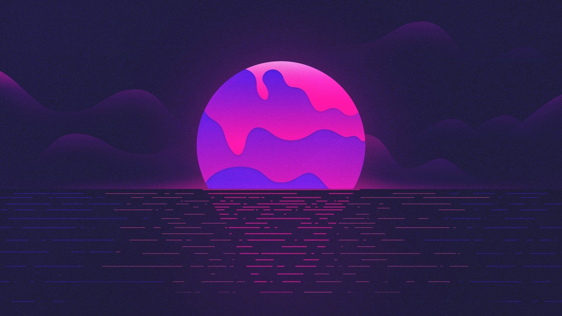 Dark Purple Aesthetic 1920X1080 Wallpapers