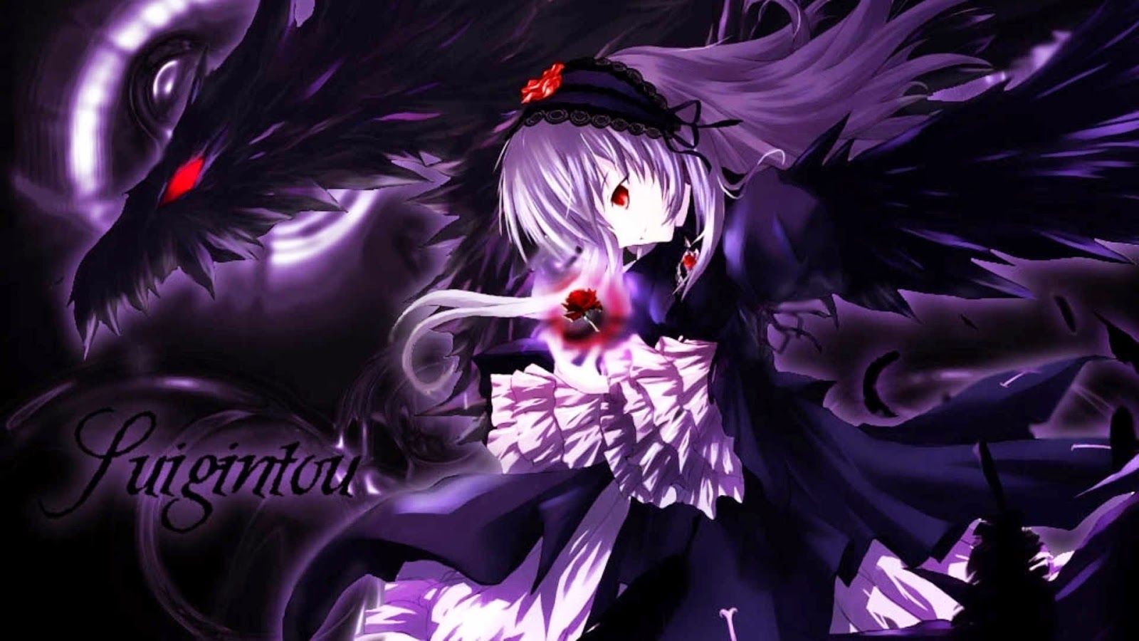 Dark Purple Anime Wallpapers