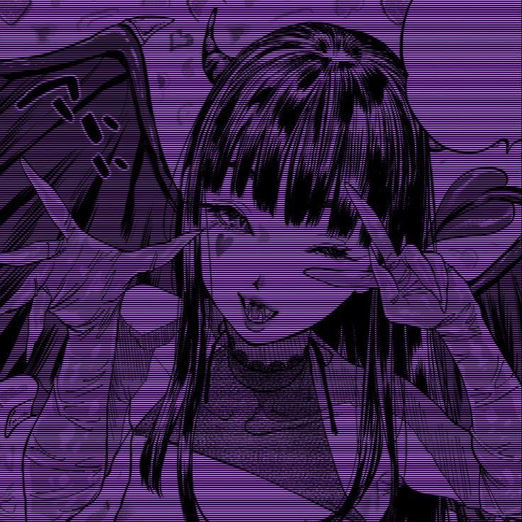 Dark Purple Anime Wallpapers