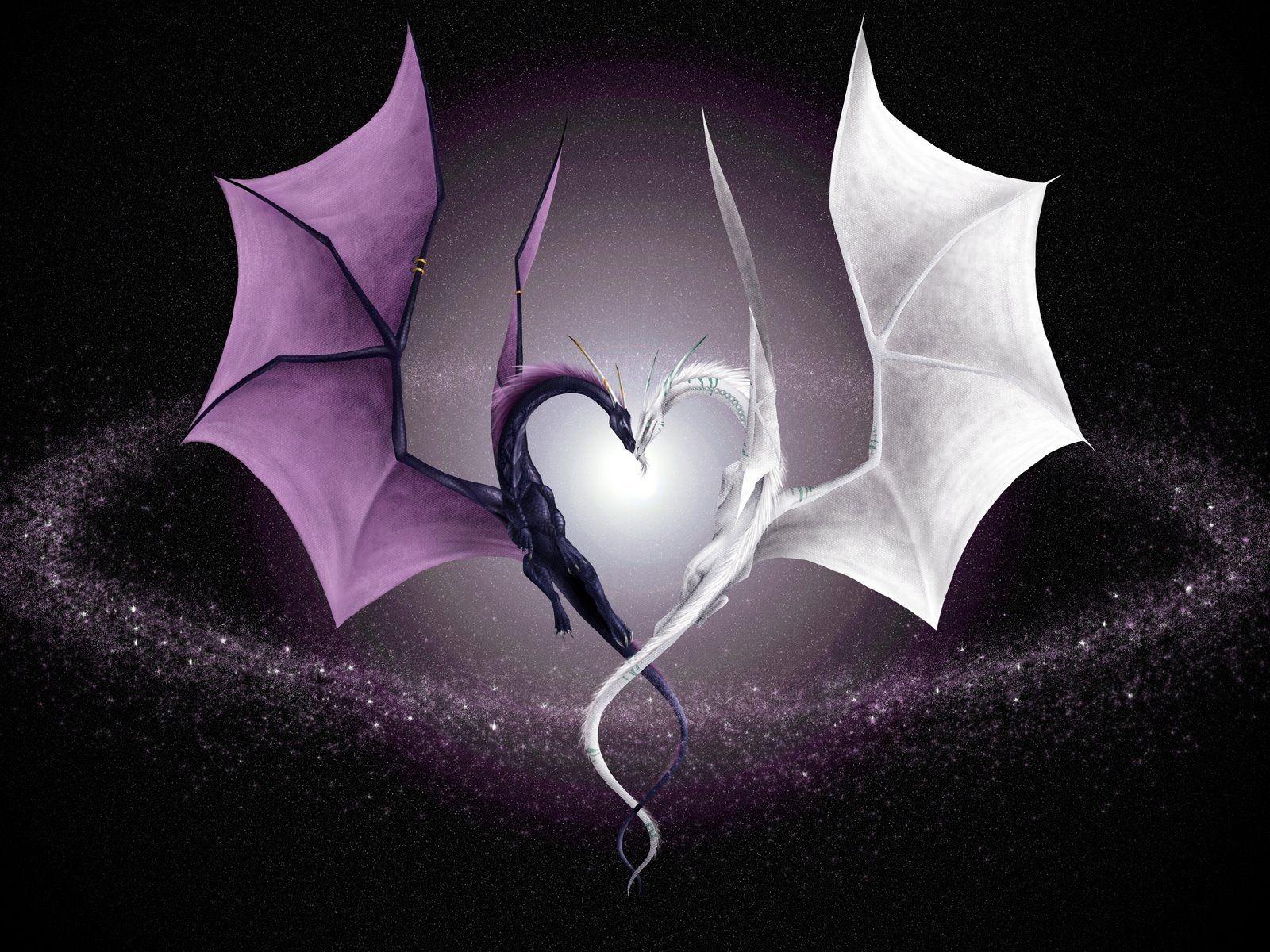 Dark Purple Dragon Wallpapers