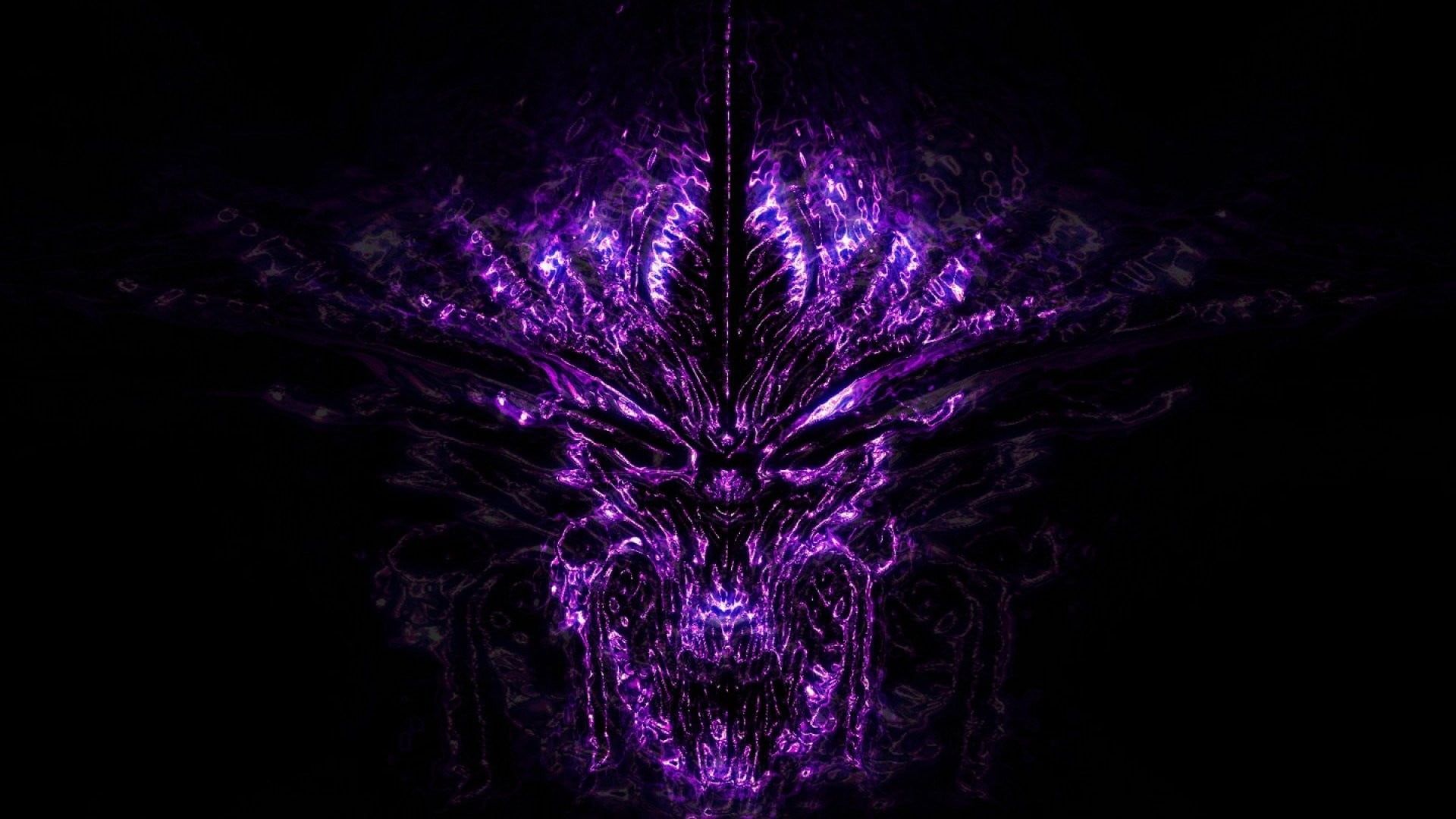 Dark Purple Dragon Wallpapers