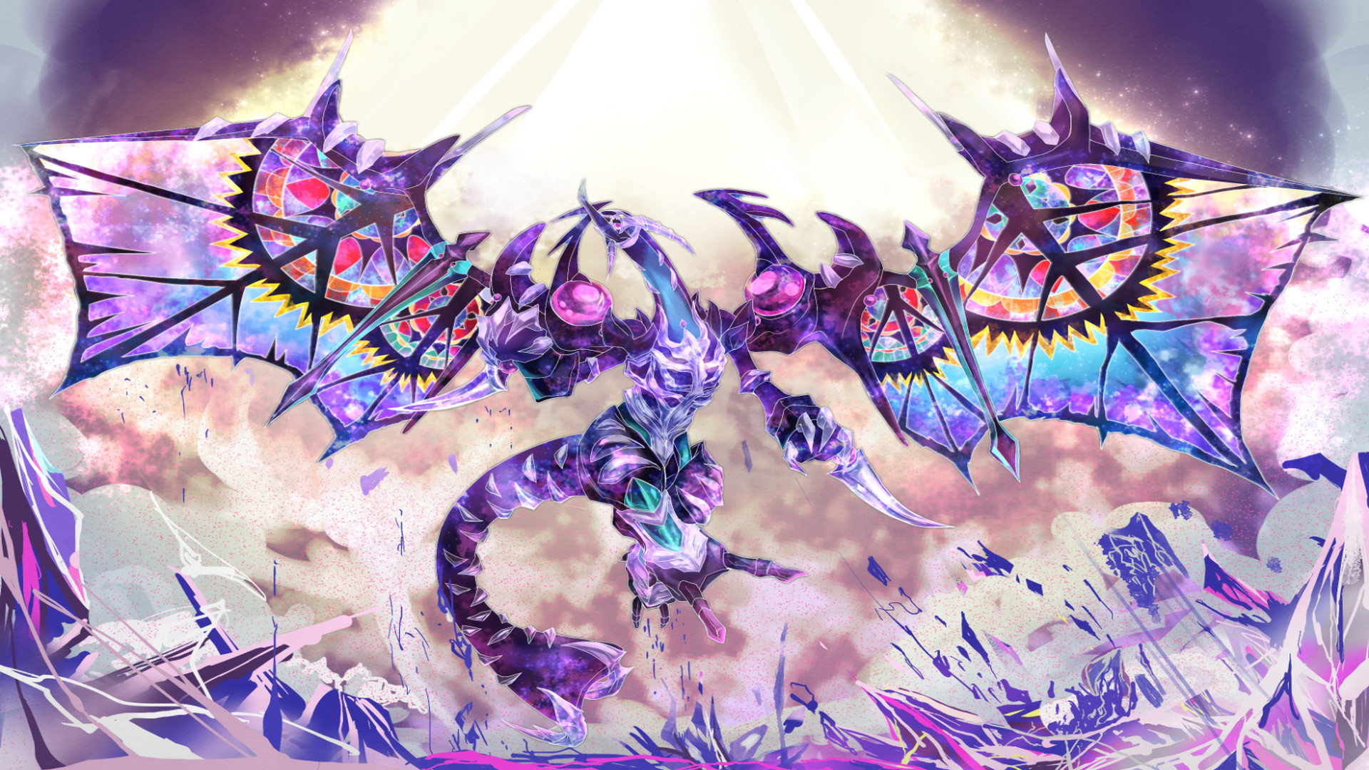 Dark Purple Dragon Wallpapers