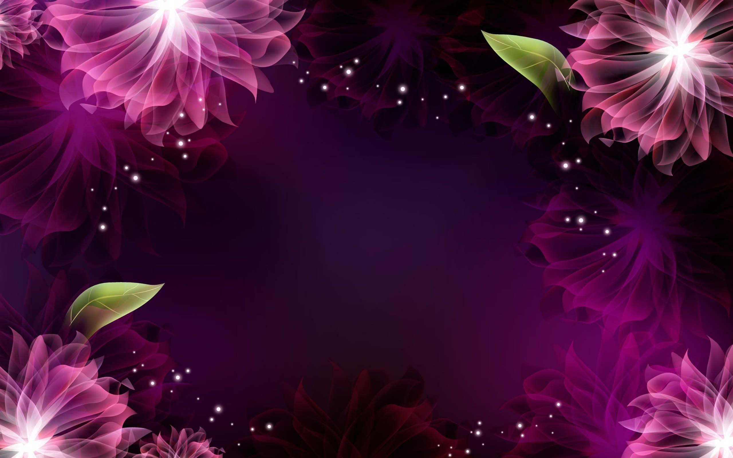 Dark Purple Flower Wallpapers