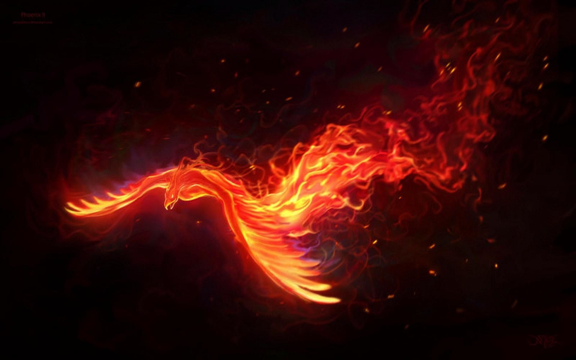 Dark Purple Phoenix Wallpapers