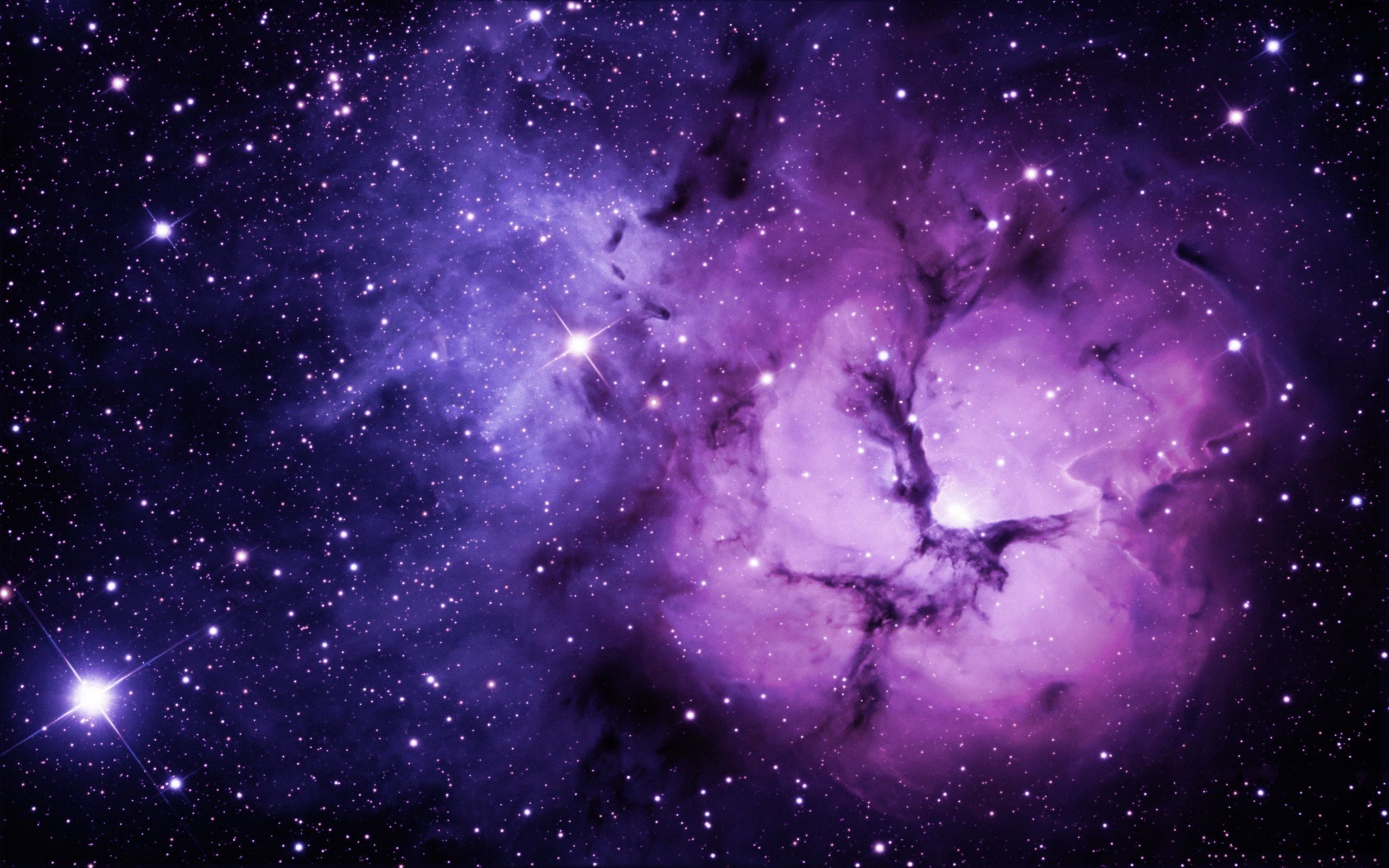 Dark Purple Space Wallpapers