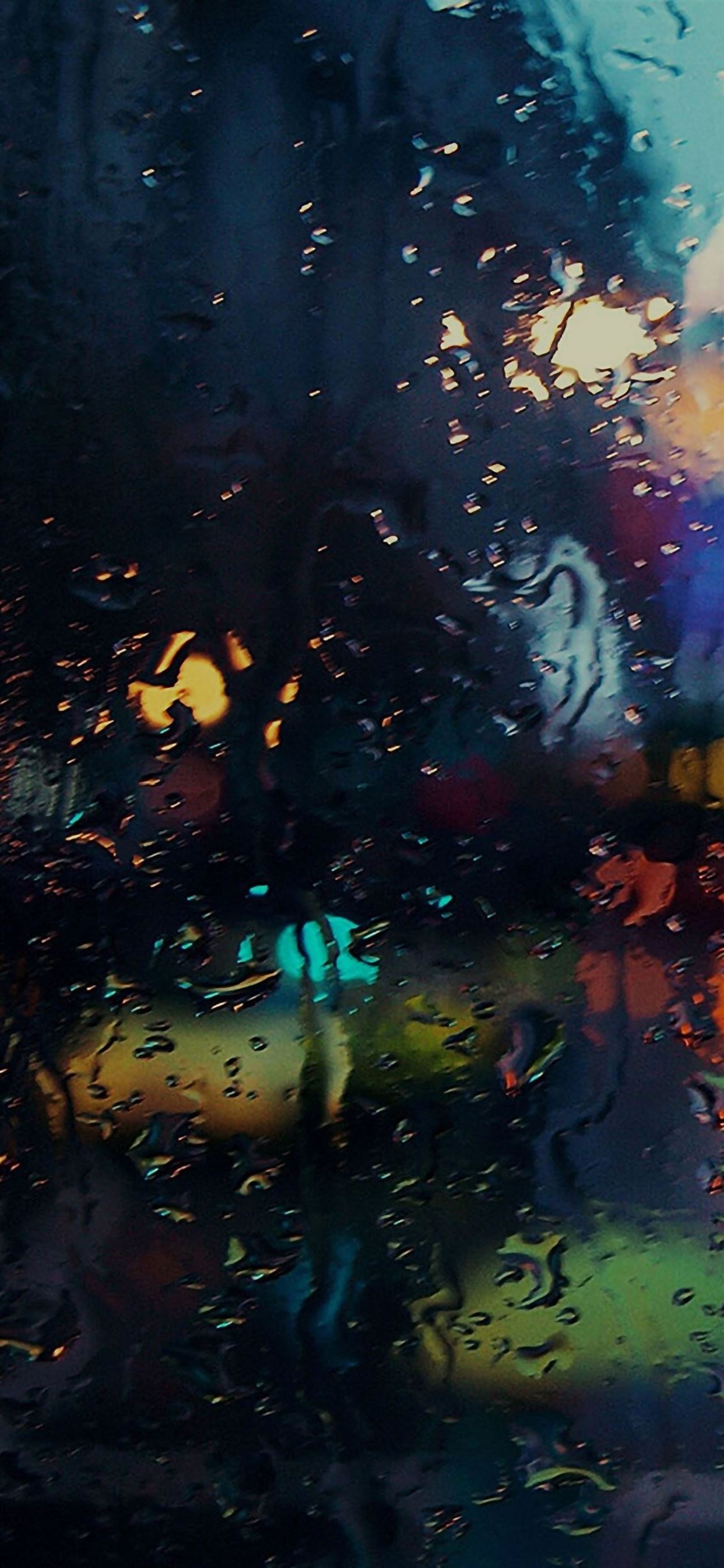 Dark Rain Phone Wallpapers