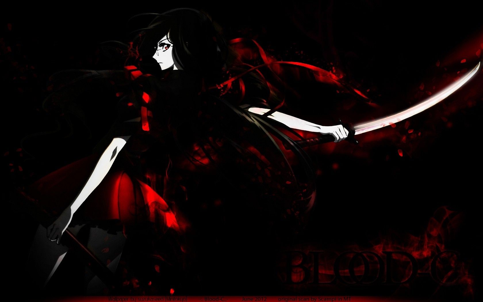 Dark Red Anime Wallpapers