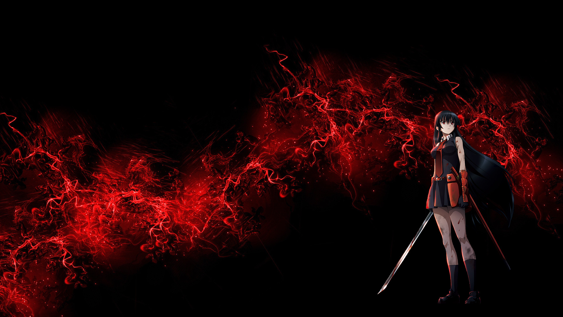 Dark Red Anime Wallpapers