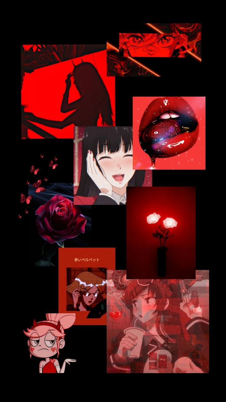 Dark Red Anime Wallpapers