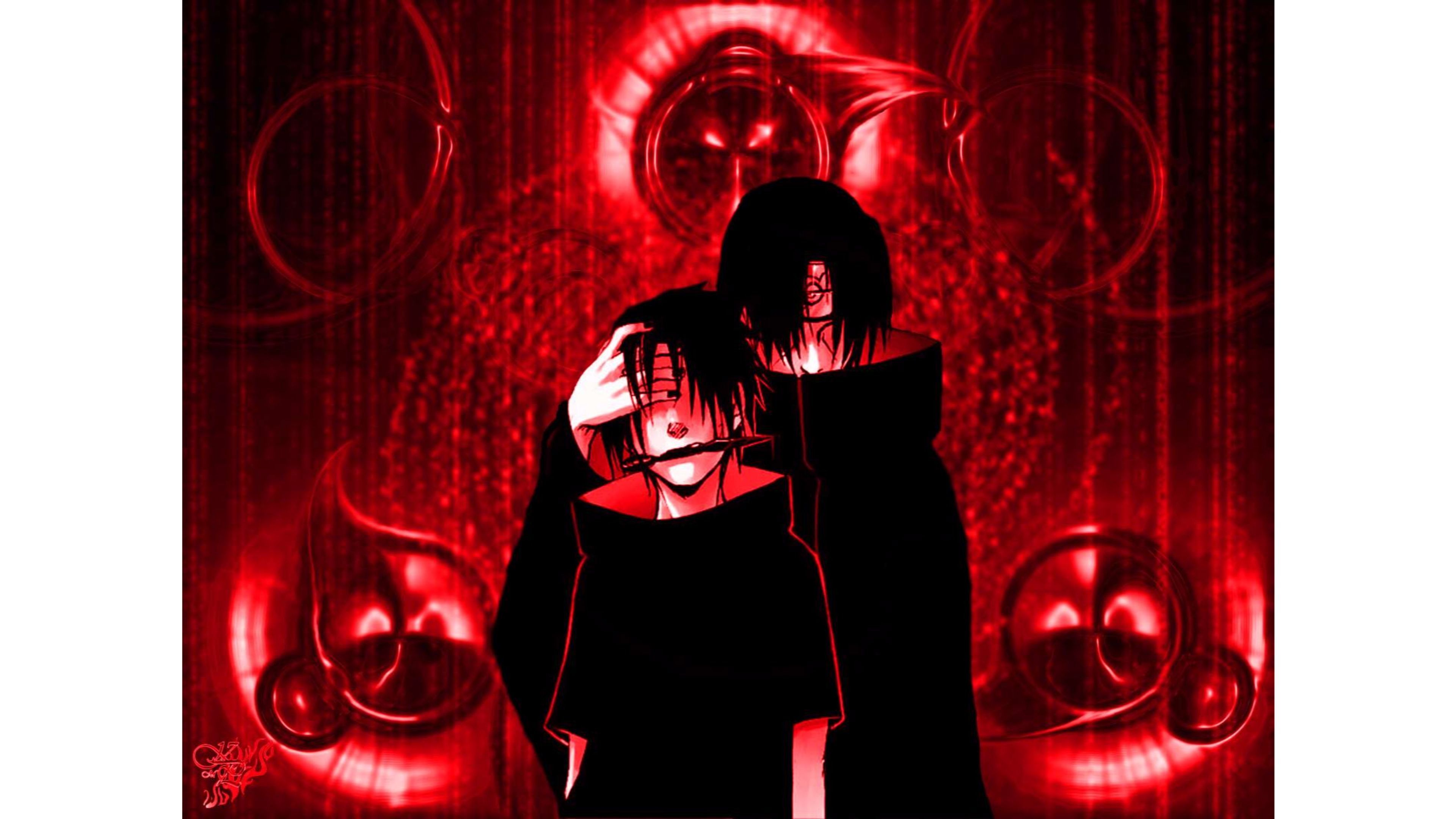 Dark Red Anime Boys Wallpapers