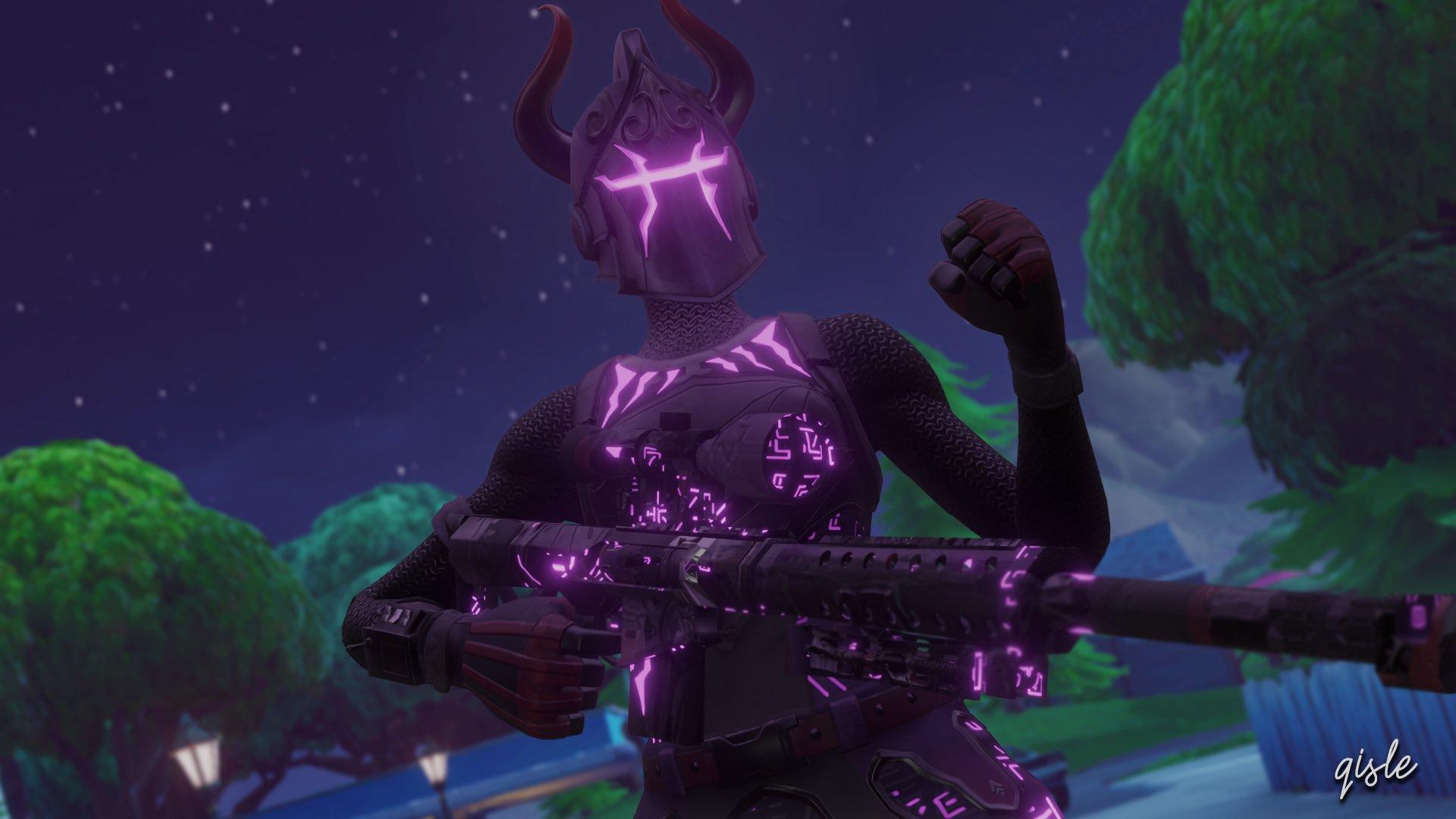 Dark Red Knight Fortnite Wallpapers