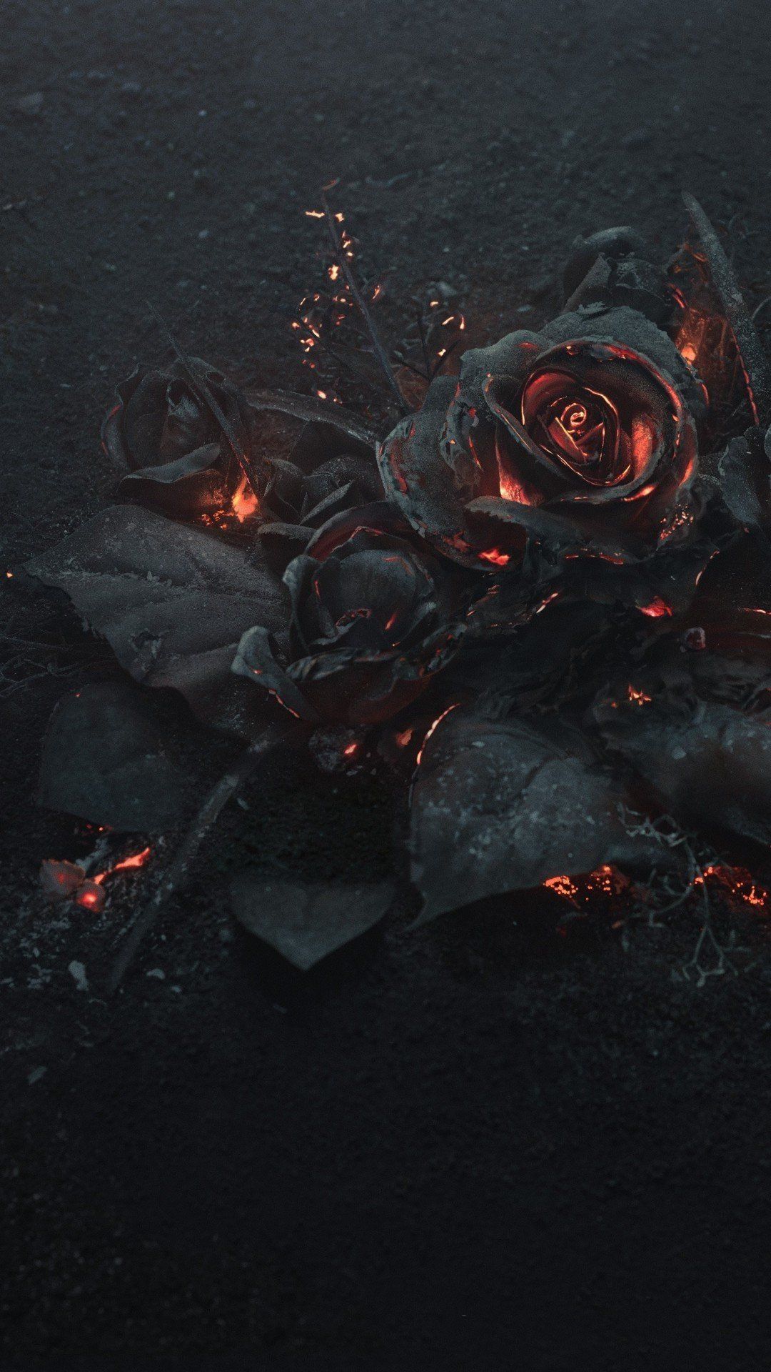 Dark Roses Aesthetic Wallpapers