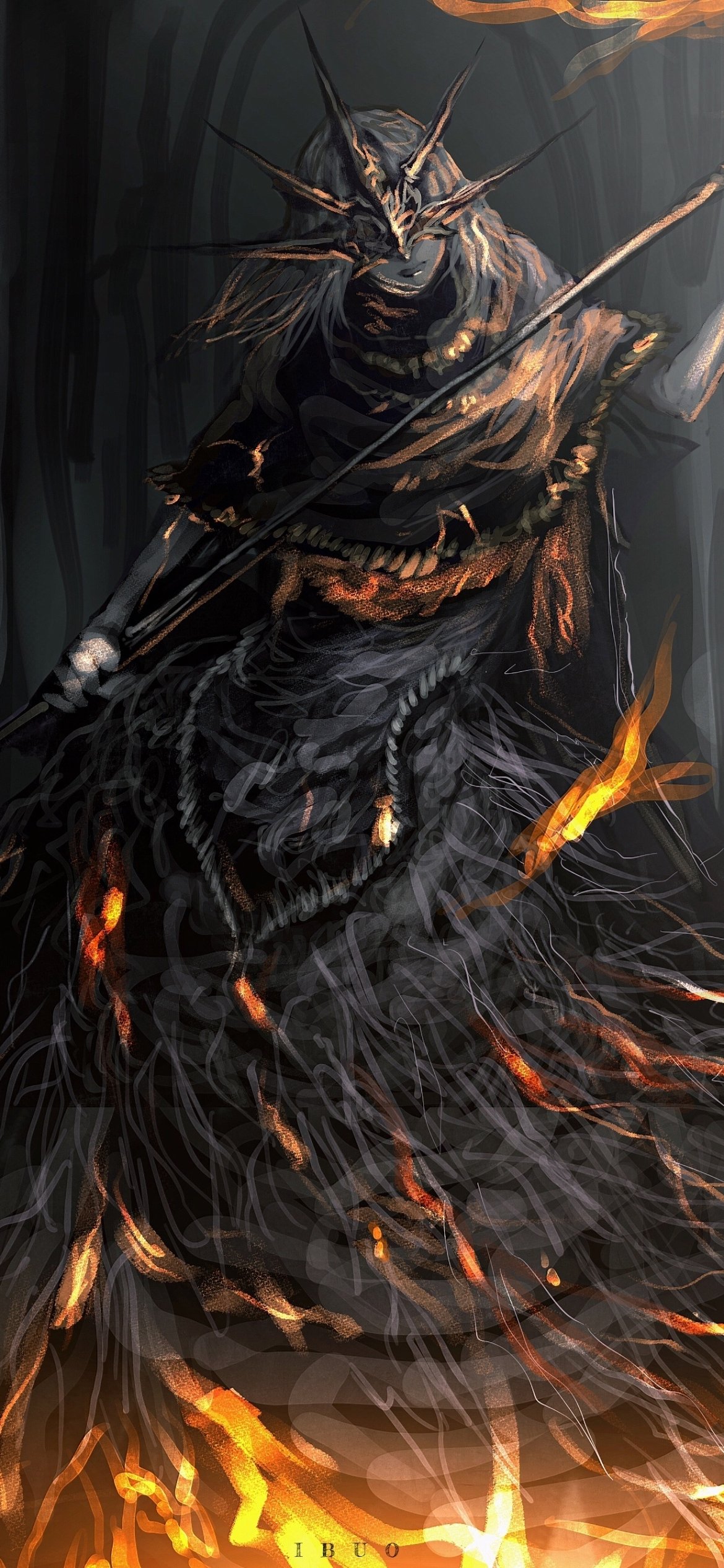 Dark Souls Bonfire Iphone Wallpapers