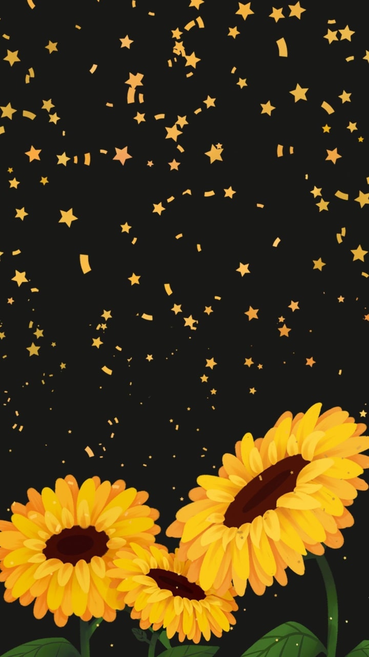 Dark Sunflower Wallpapers