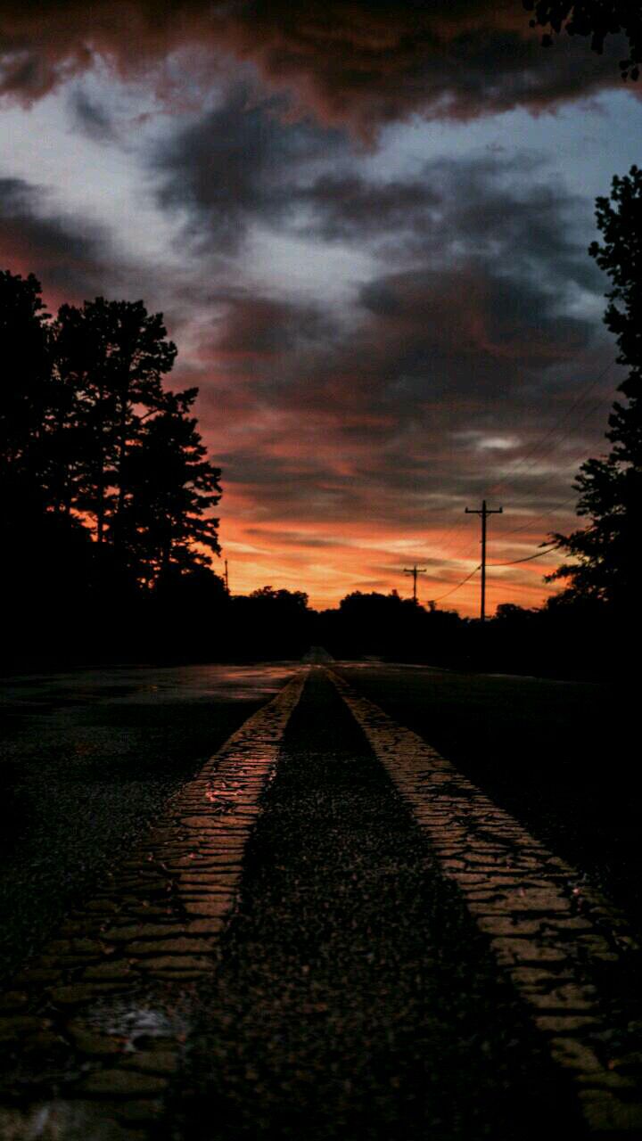 Dark Sunset Phone Wallpapers