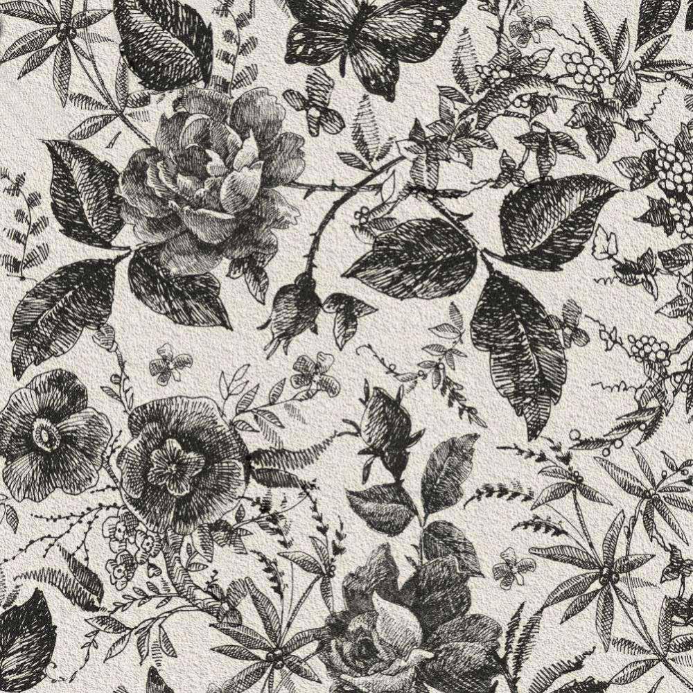 Dark Vintage Floral Wallpapers