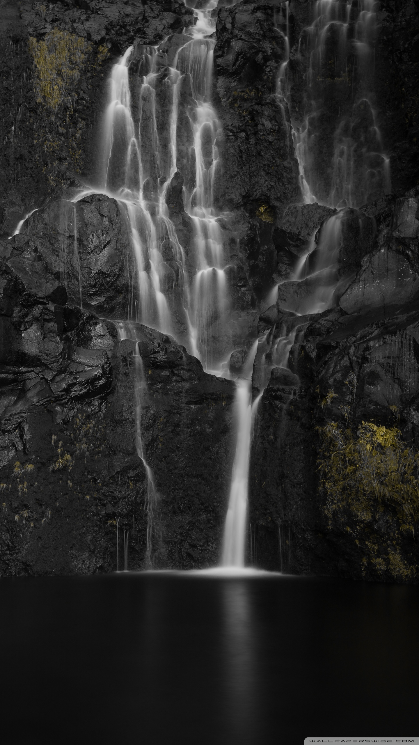 Dark Waterfall Wallpapers