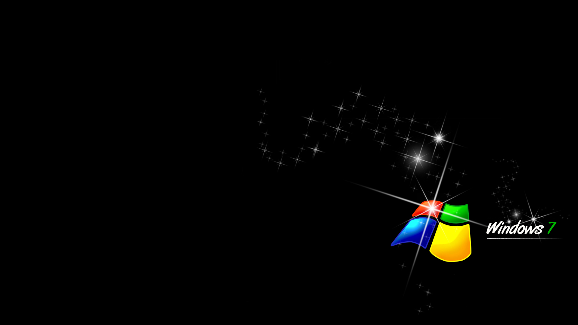 Dark Windows 7 Wallpapers