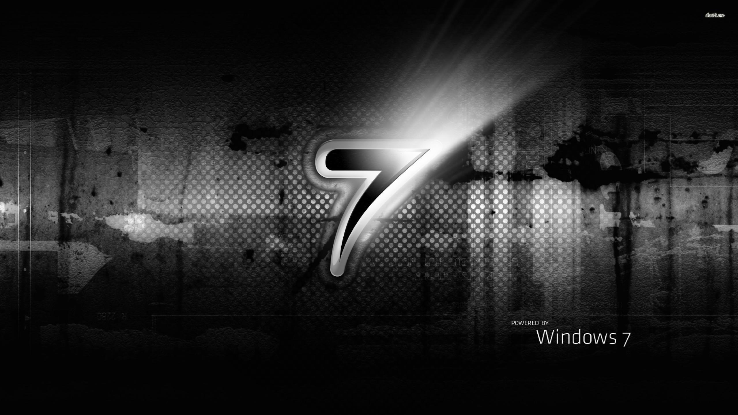 Dark Windows 7 Wallpapers