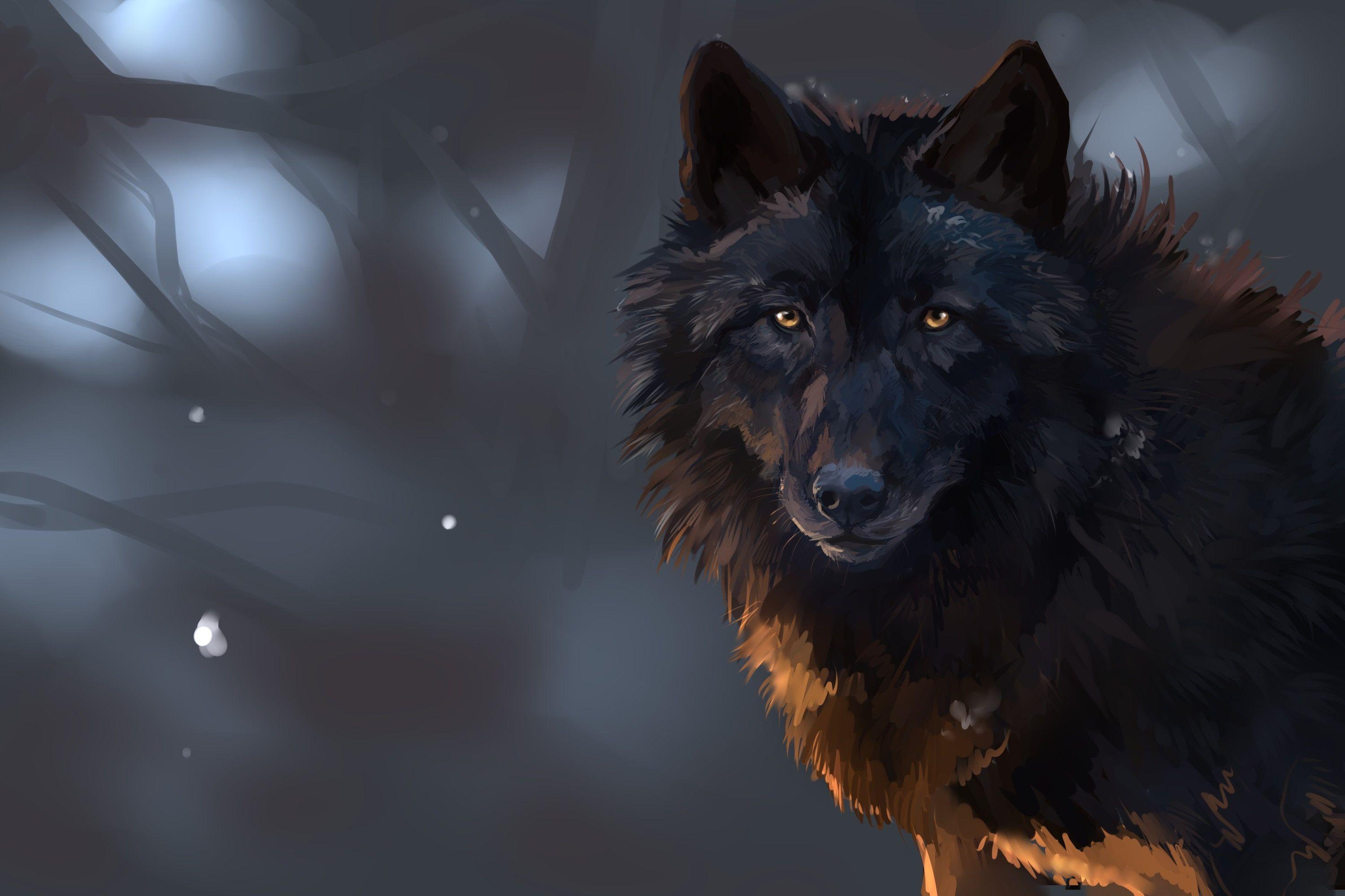 Dark Wolf Wallpapers