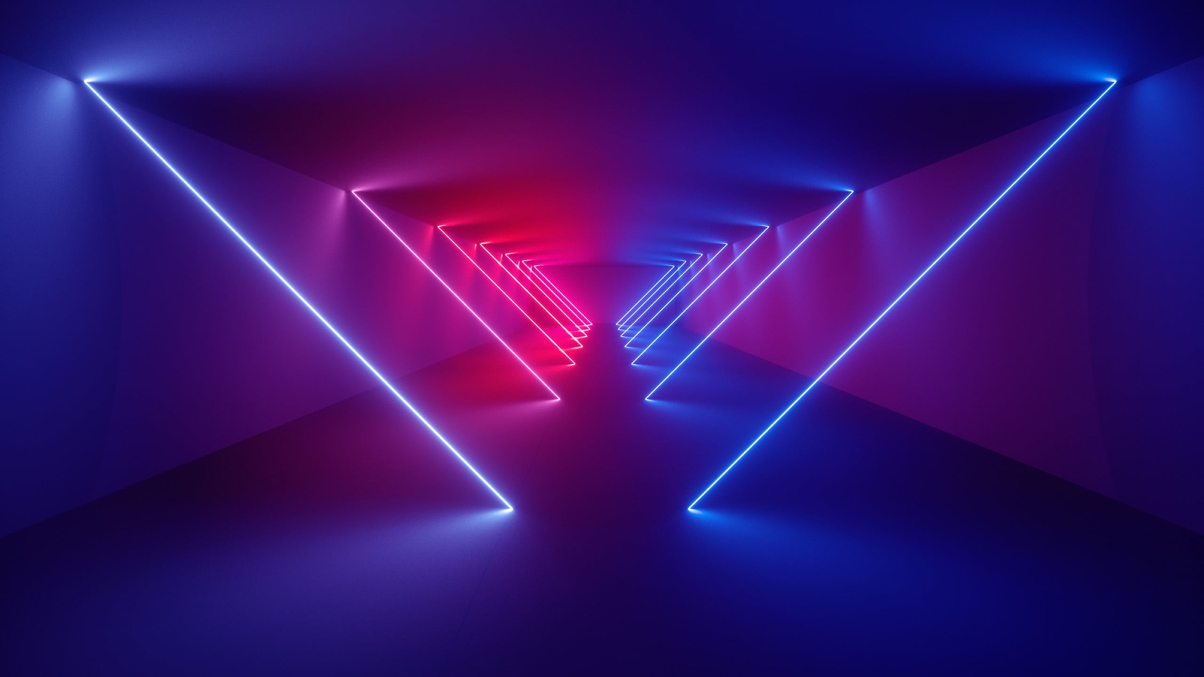 Neon Abstract 4K Wallpapers