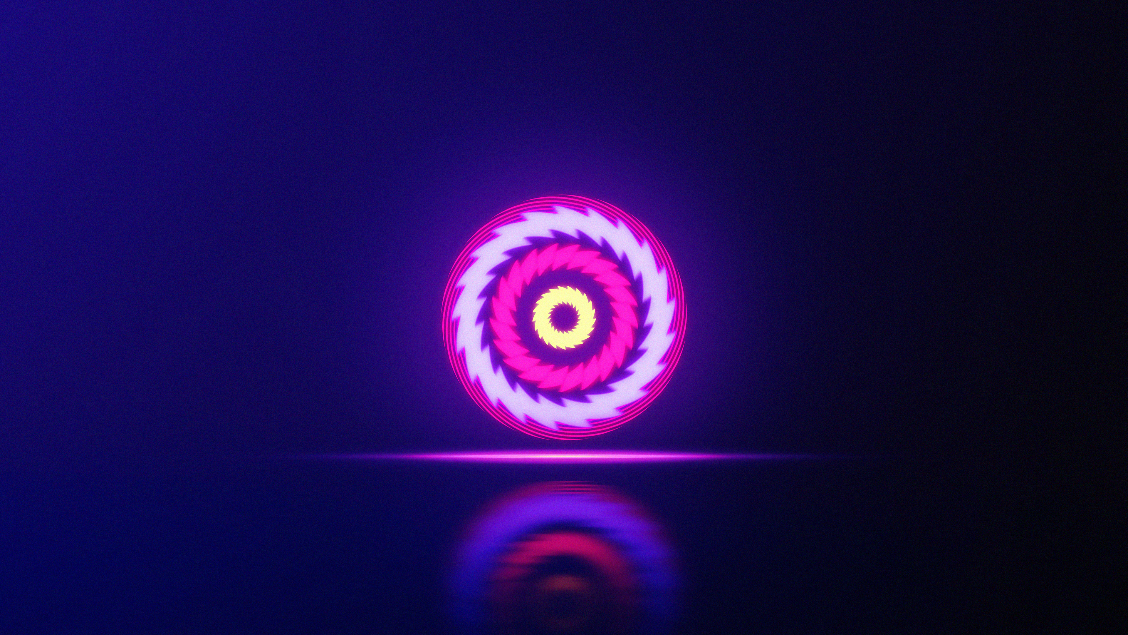 Neon Abstract 4K Wallpapers