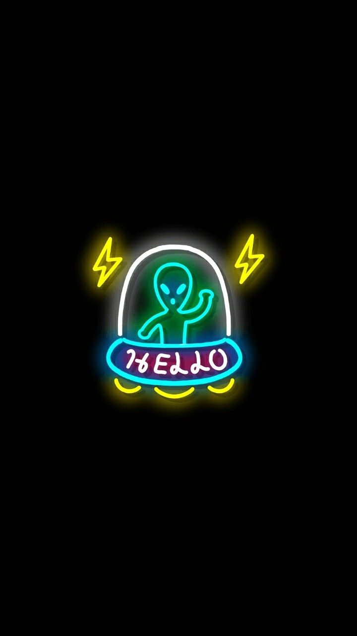 Neon Alien Wallpapers